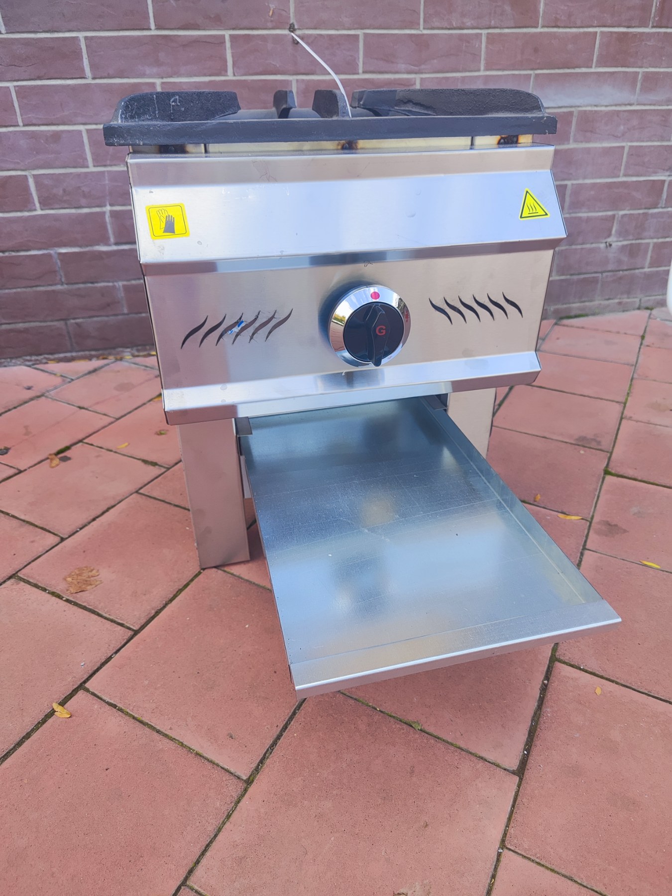 Професійна газова плита görkem gyo 4050 (конфорка 400*400 мм)