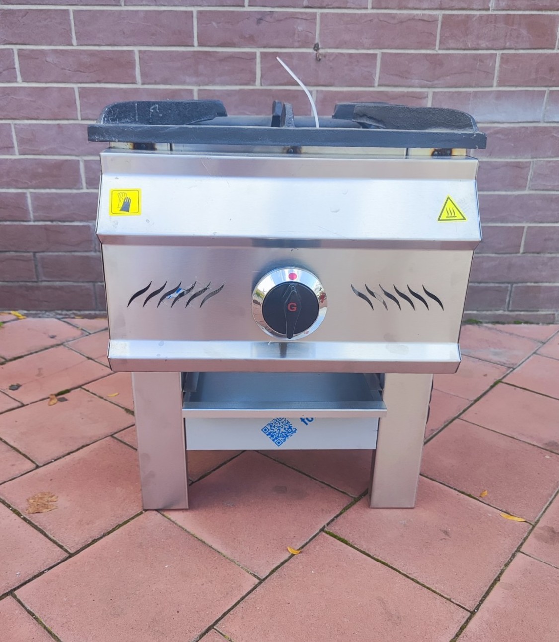 Професійна газова плита görkem gyo 4050 (конфорка 400*400 мм)