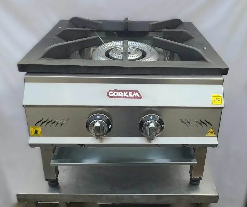Професійна газова плита Görkem GYO 6070 (конфорка розміром 600 × 600 мм) - Зображення 6