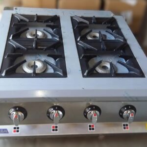 Професійна газова плита görkem pso 40 — настільна, 4 конфоркова