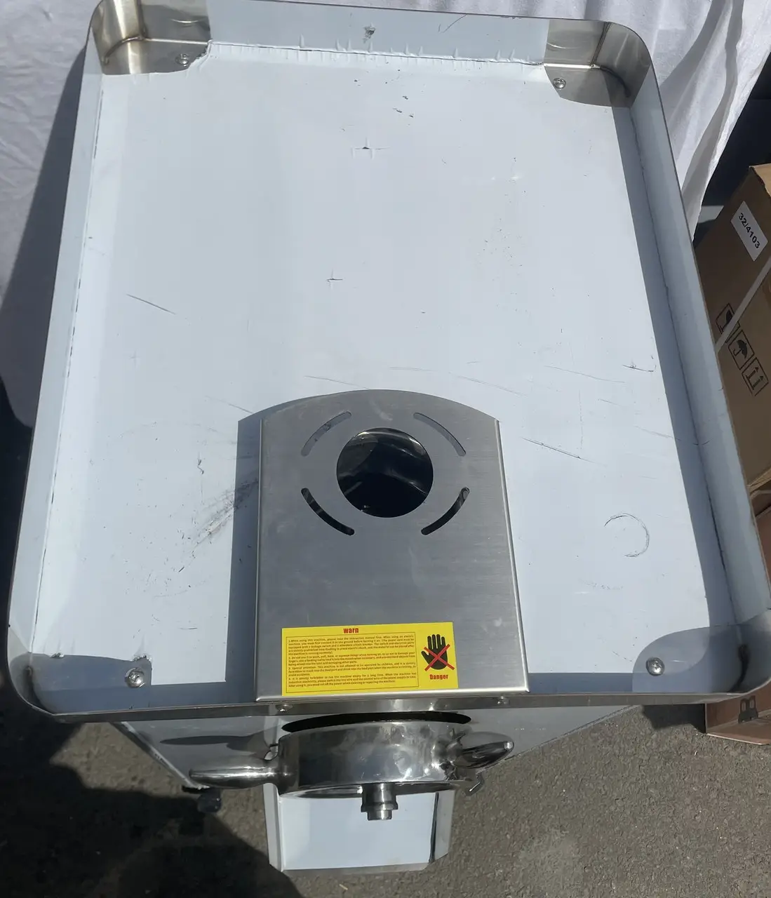 М’ясорубка промислова XH-S42 (800 кг/год) - Зображення 3