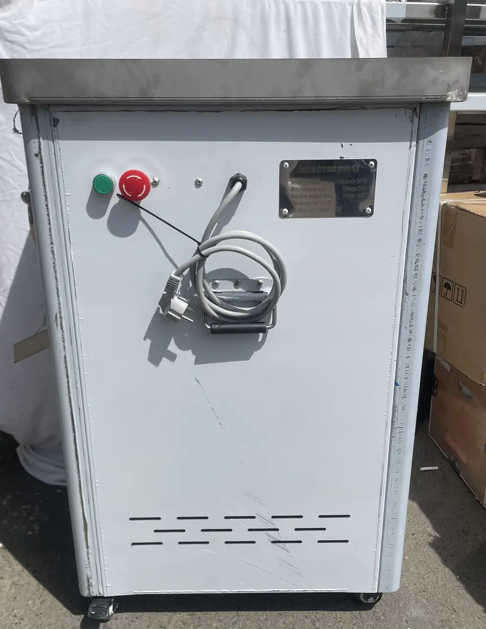 М’ясорубка промислова XH-S42 (800 кг/год) - Зображення 5