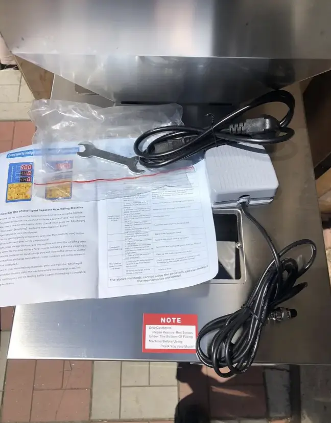 Дозатор ваговий для сипучих, гранульованих і порошкоподібних продуктів XKW-3000 - Зображення 6