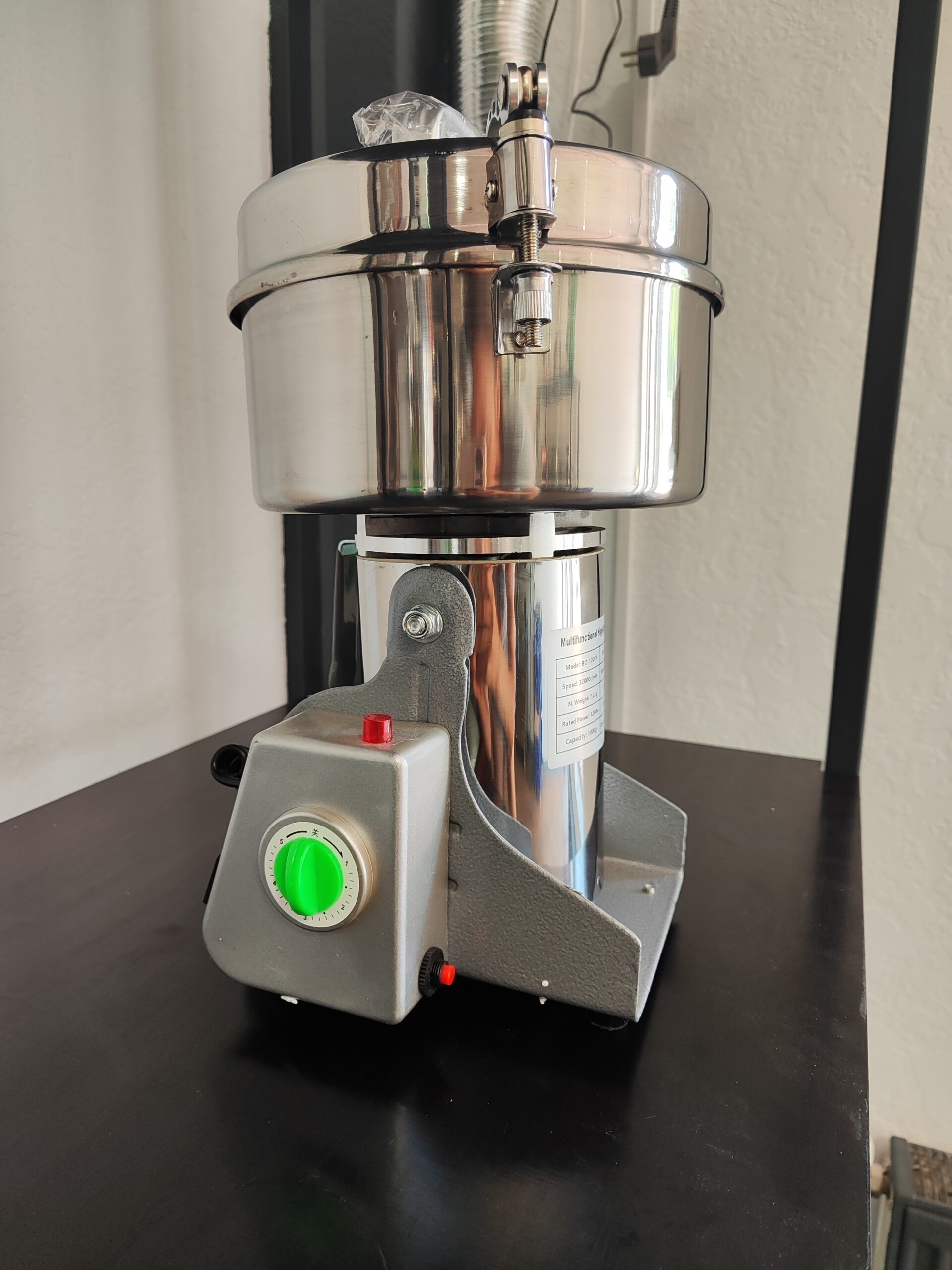 Дробарка-млин для спецій, цукру та сухих продуктів BO1000Y - Зображення 2