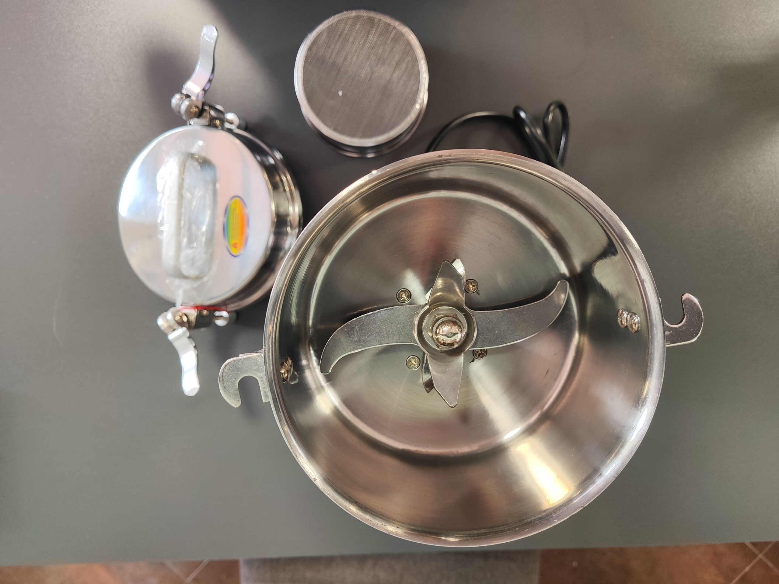 Дробарка-млин для спецій, цукру та сухих продуктів BO-350T - Зображення 4