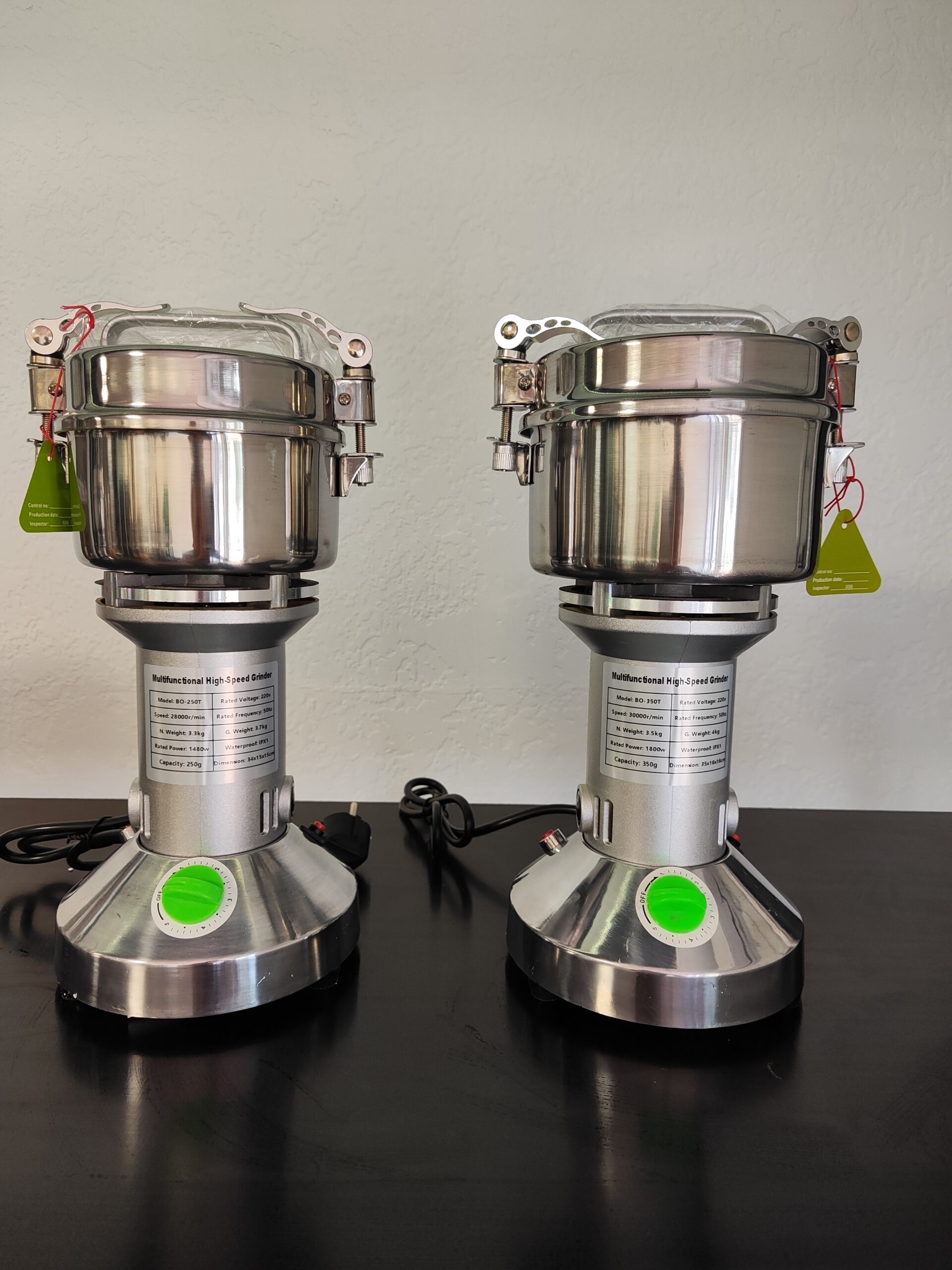 Дробарка-млин для спецій, цукру та сухих продуктів BO-250T