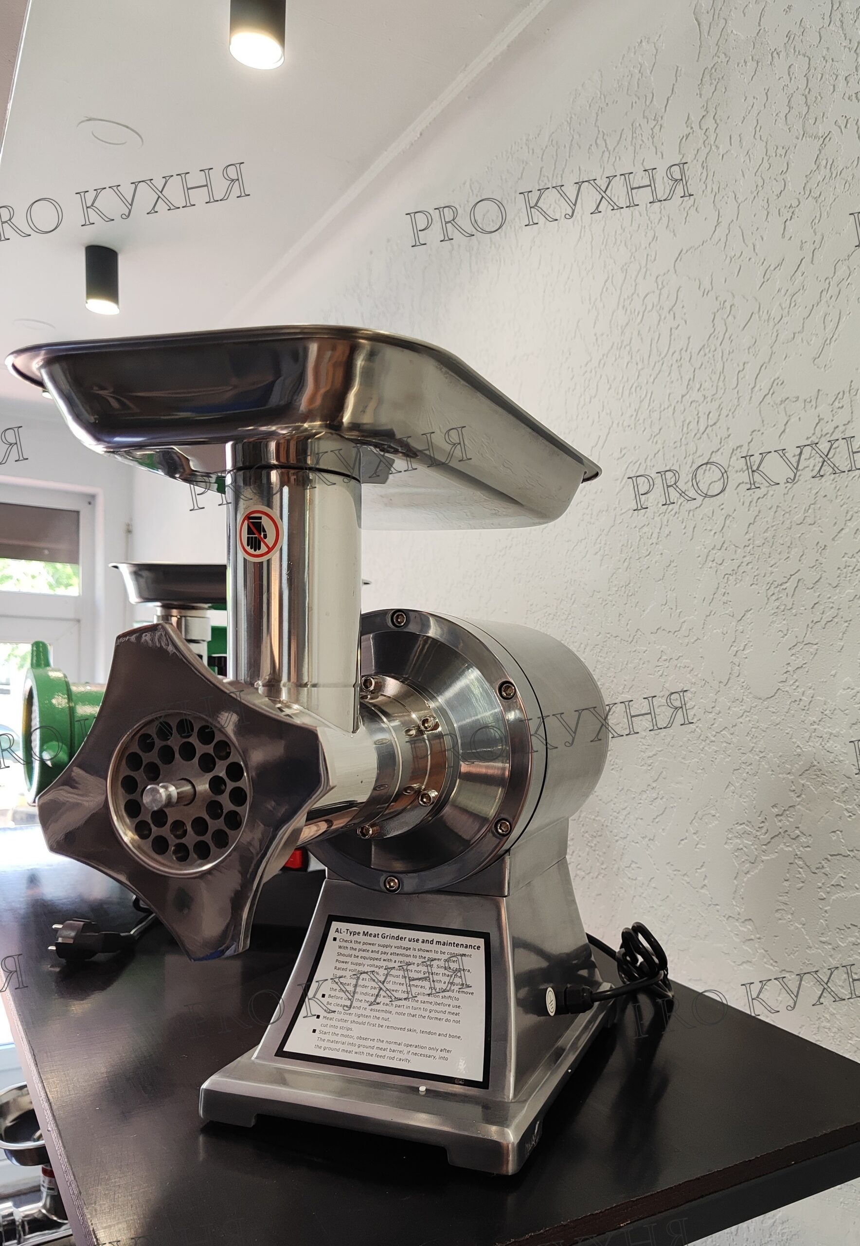 Мясорубка промислова AL-12C (150 кг/год) - Зображення 5