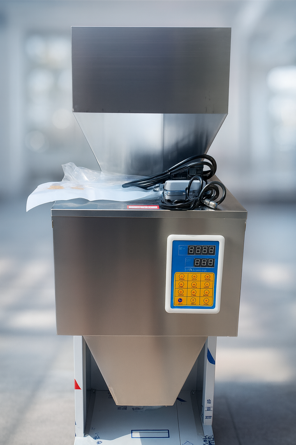 Дозатор ваговий для сипучих, гранульованих і порошкоподібних продуктів XKW-3000