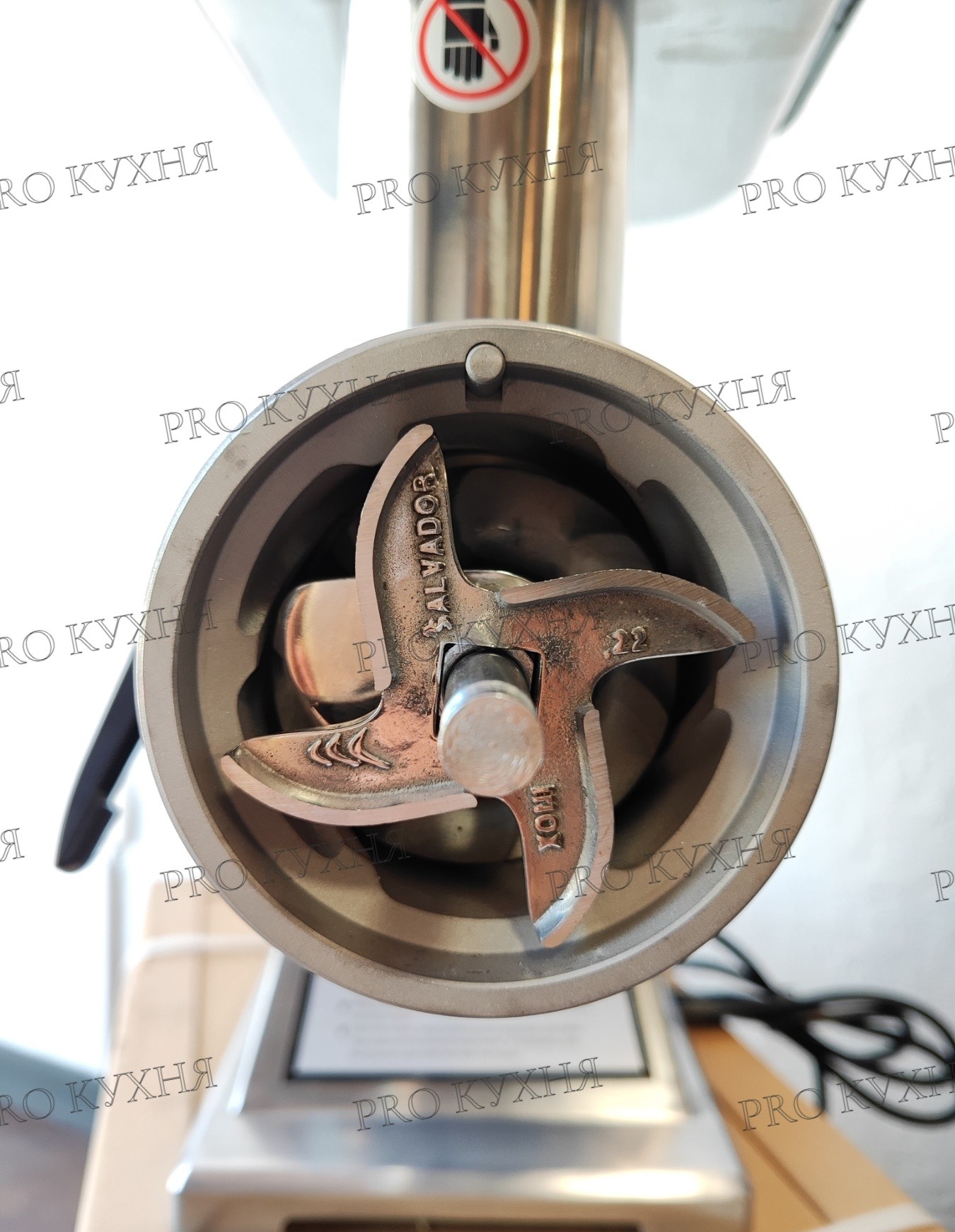 Мясорубка промислова AL-22C (250 кг/год) - Зображення 4