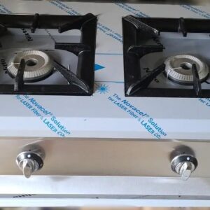 Професійна газова плита görkem pso 20 — настільна, 2 конфоркова