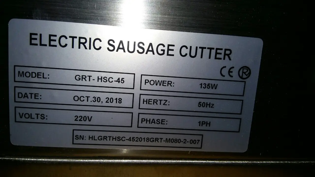 Електричний слайсер-куттер HSC-45 - Зображення 3