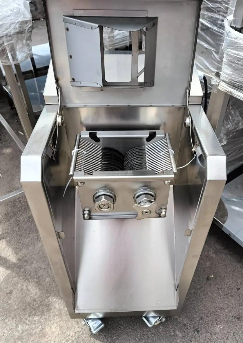 Слайсер шпигорізка DQ-7 для нарізки м’яса, риби та овочів - Зображення 5