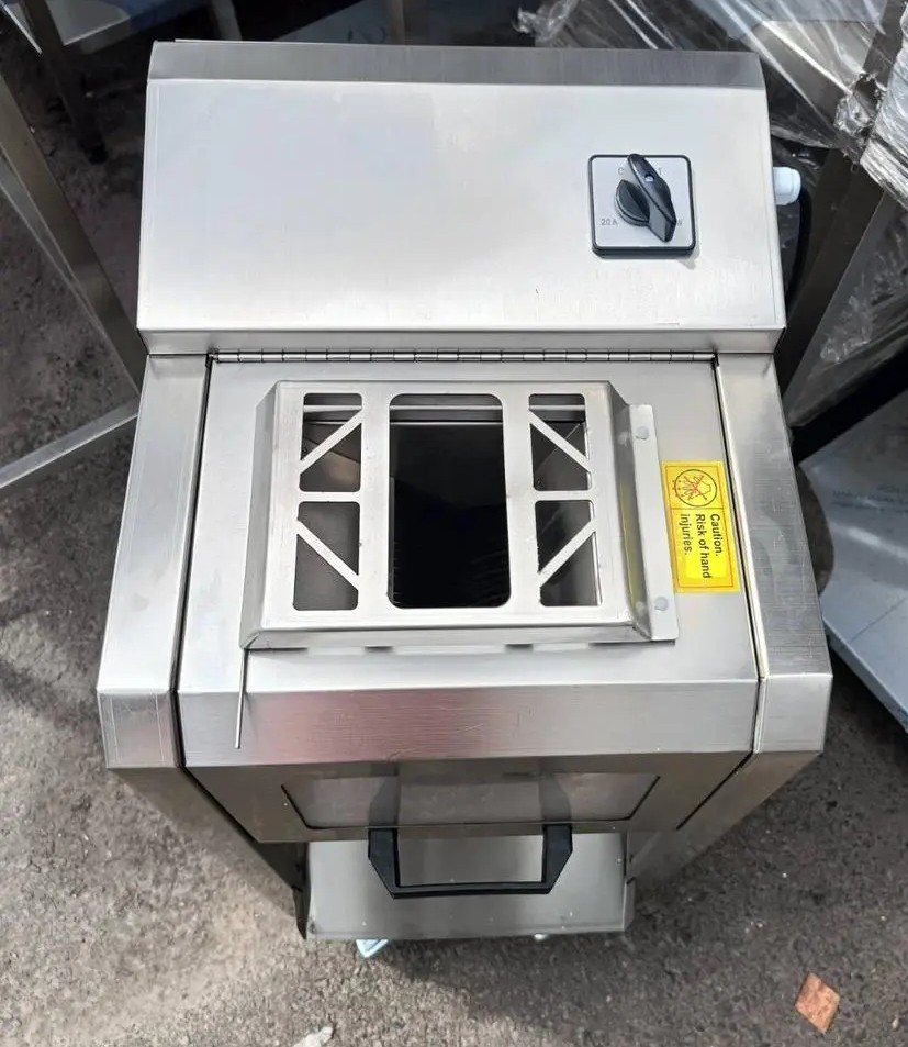 Слайсер шпигорізка DQ-7 для нарізки м’яса, риби та овочів - Зображення 4