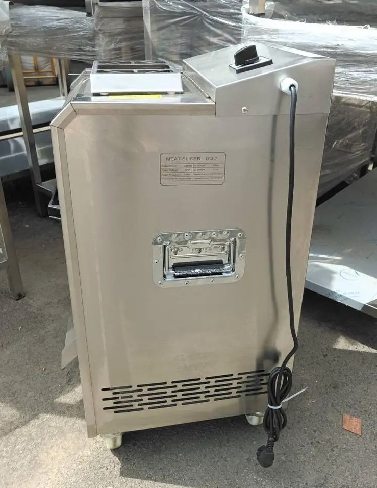 Слайсер шпигорізка DQ-7 для нарізки м’яса, риби та овочів - Зображення 3