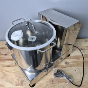 Промисловий гастрономічний куттер  YD-15 (15 літрів) з подвійним ножем