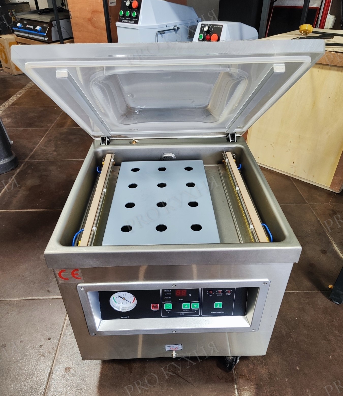 Вакуумний пакувальник DZ-400 з функцією газового наповнення - Зображення 4