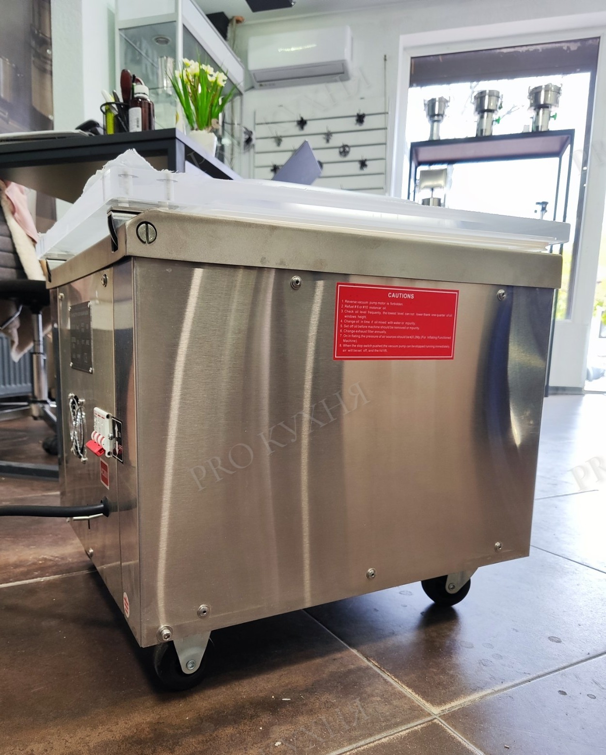 Вакуумний пакувальник DZ-400 з функцією газового наповнення - Зображення 3