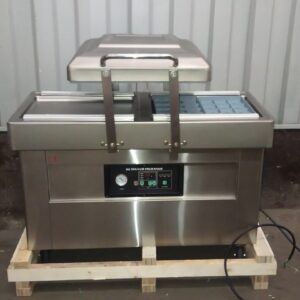 Двокамерний вакуумний пакувальник DZ-500/2SB з функцію газонаповнення