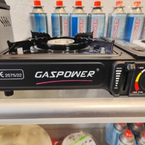 Плита газова туристична в чемодані зі штуцером