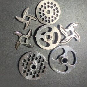 Ріжучий інструмент до мясорубки. Решітки для м'ясорубки моделей 8,12,22,32 звичайні та ковбасні