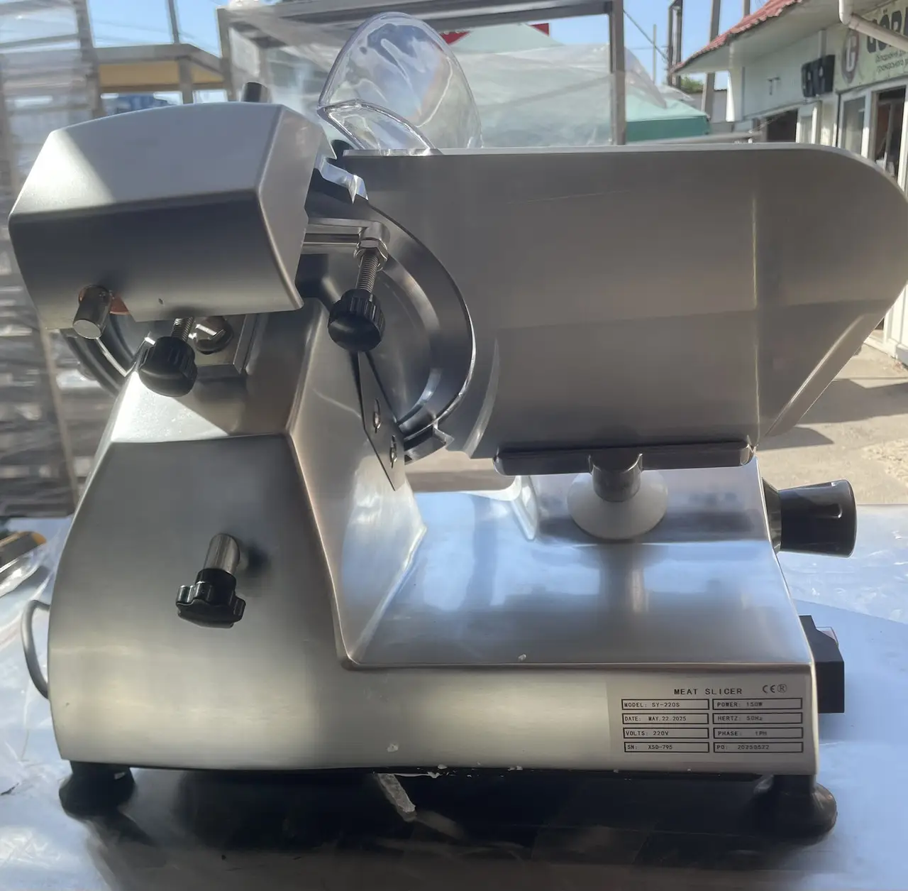 Слайсер гастрономічний SY250S - Зображення 6