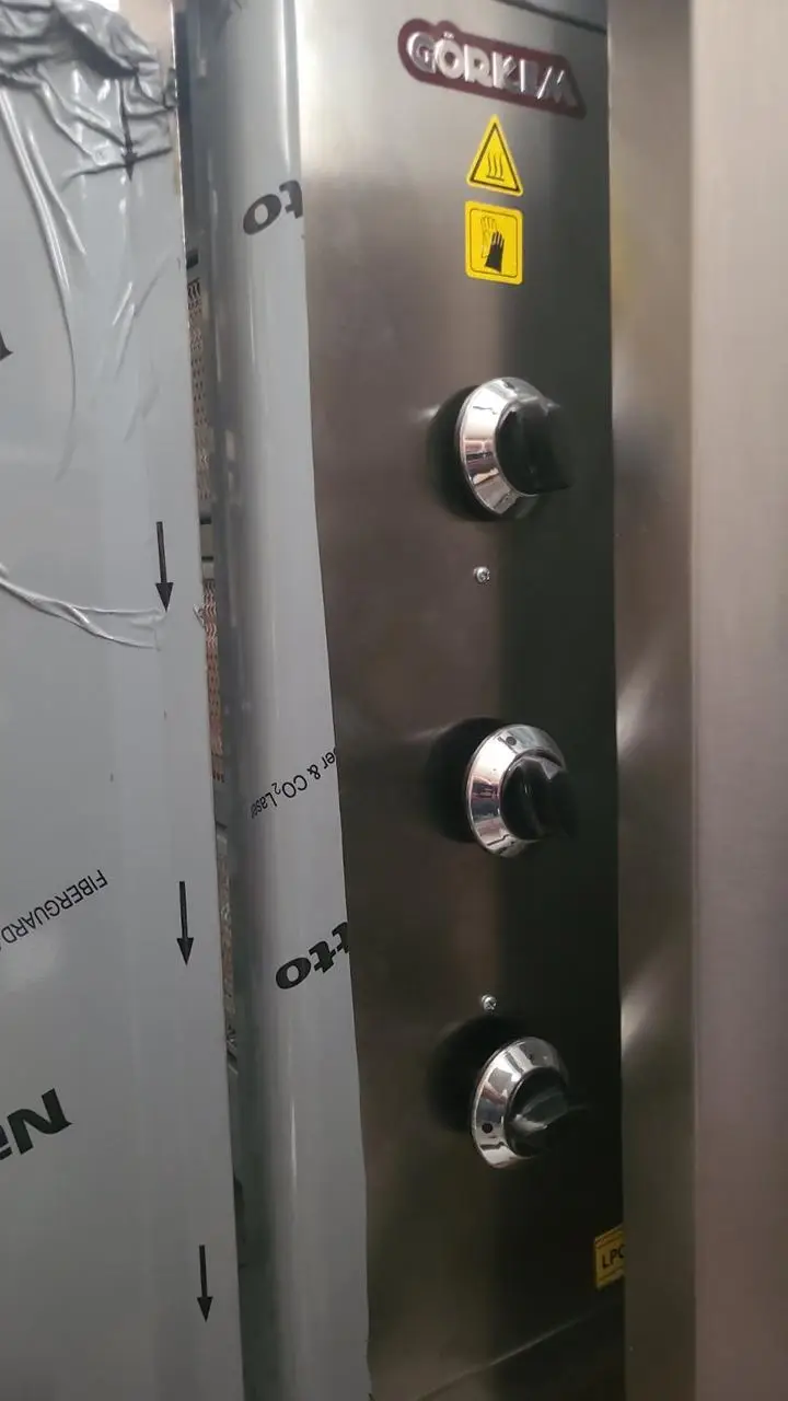 Апарат для шаурми газовий GDO 30 LPG Görkem з мотором на 3 пальники, завантаження до 40 кг - Зображення 5