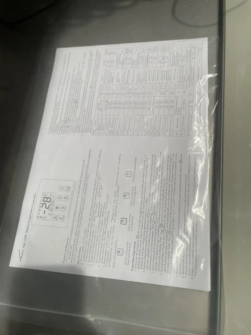 Шокова морозильна камера BL-E5B на 5 рівнів GN 1/1. Шокова заморозка до -18 градусів, 220в - Зображення 2