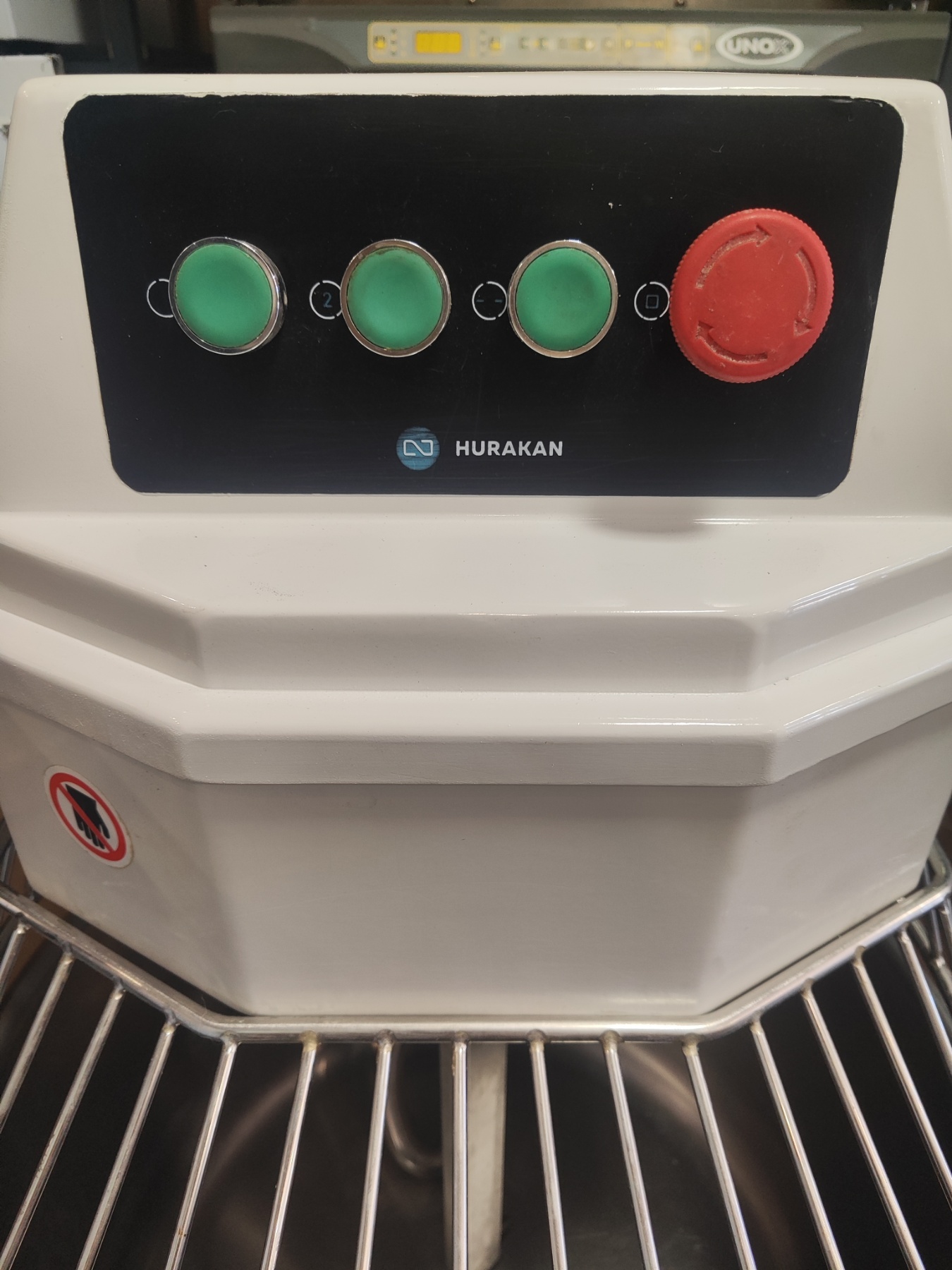 Тістоміс Hurakan HKN-30SN2V 30 літрів, 380 В — професійний спіральний тістоміс для пекарень - Зображення 2