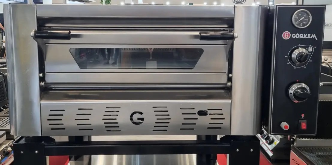 Газова піч для піци Görkem G620/1 до 4 піц діаметром 300 мм. Піца піч газова, Туреччина